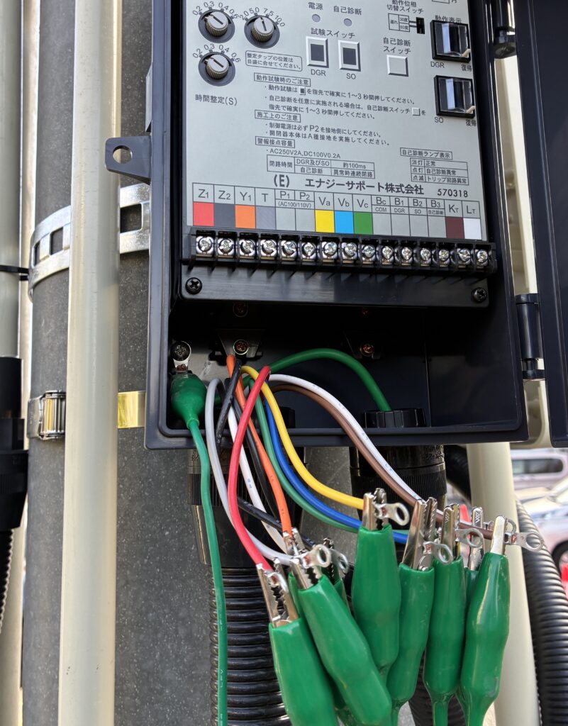 耐圧試験時のSOG一括地絡