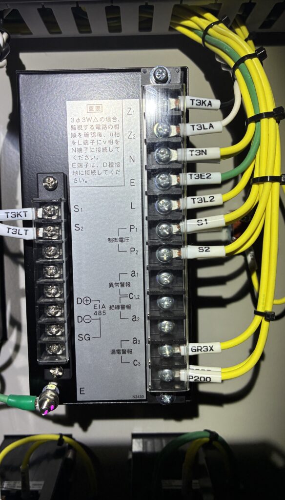 LIG-2のバック端子