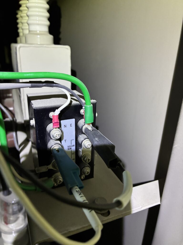 OVGR 電圧印加の配線