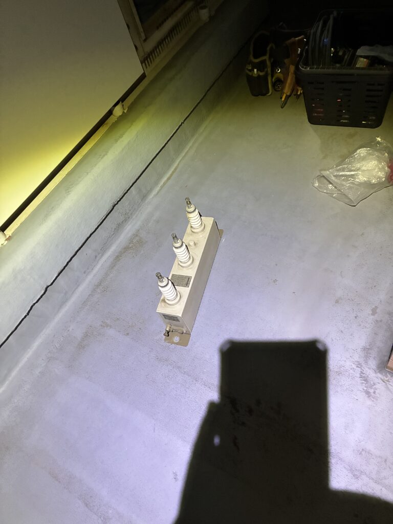 採油をするコンデンサ