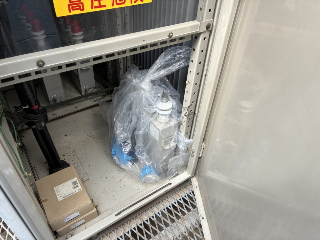 コンデンサの現場保存