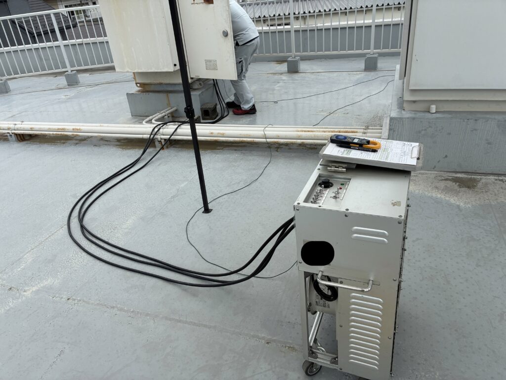 非常用発電機の負荷試験