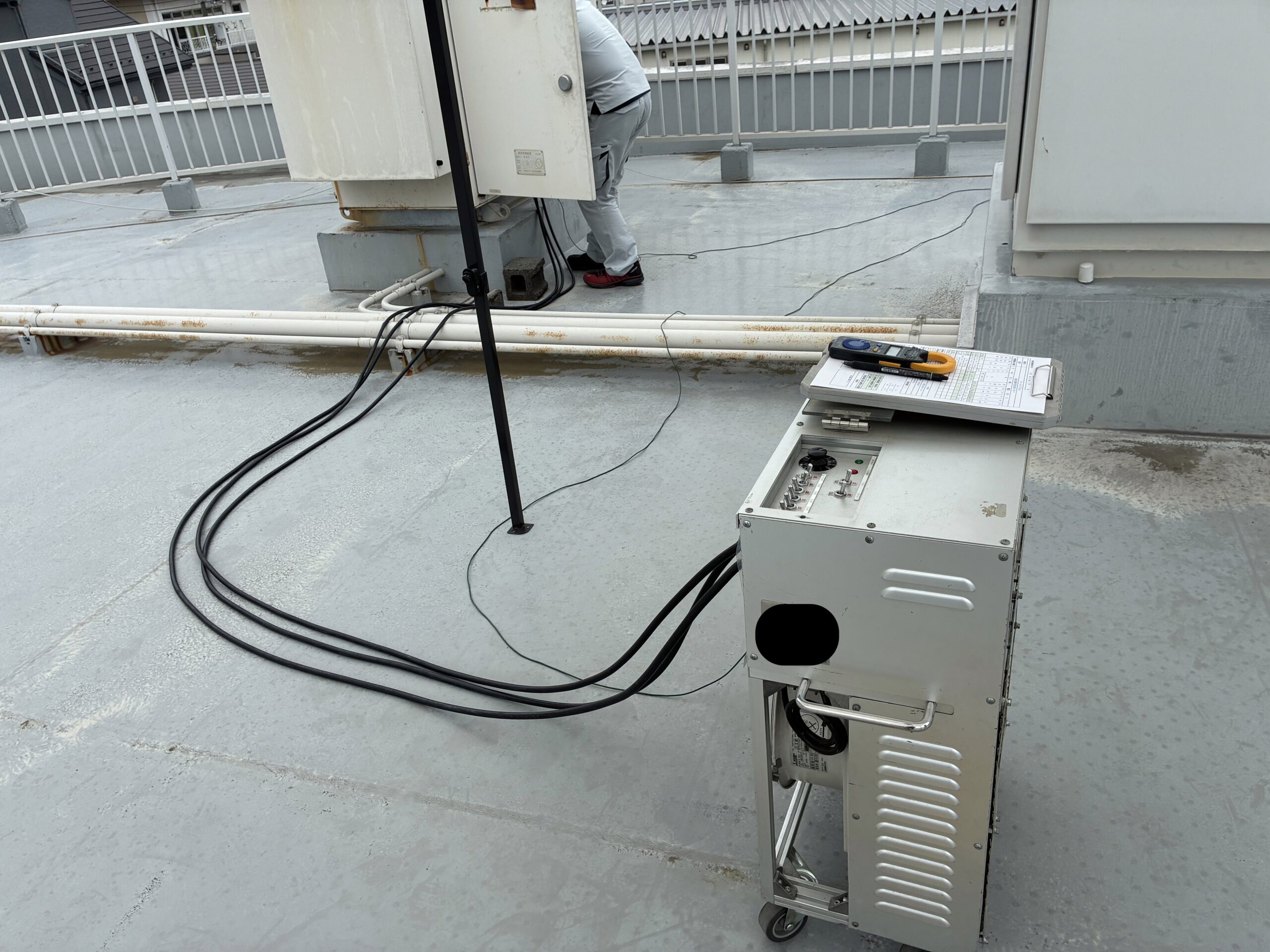 非常用発電機の負荷試験