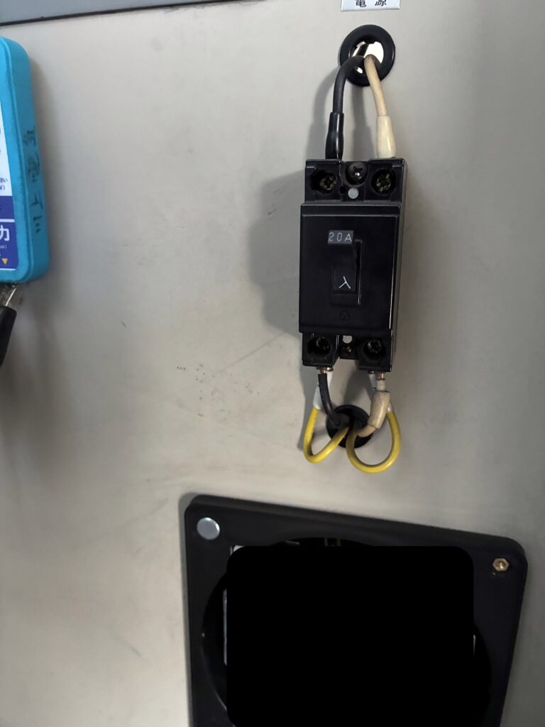 OVGRの制御電源印加箇所