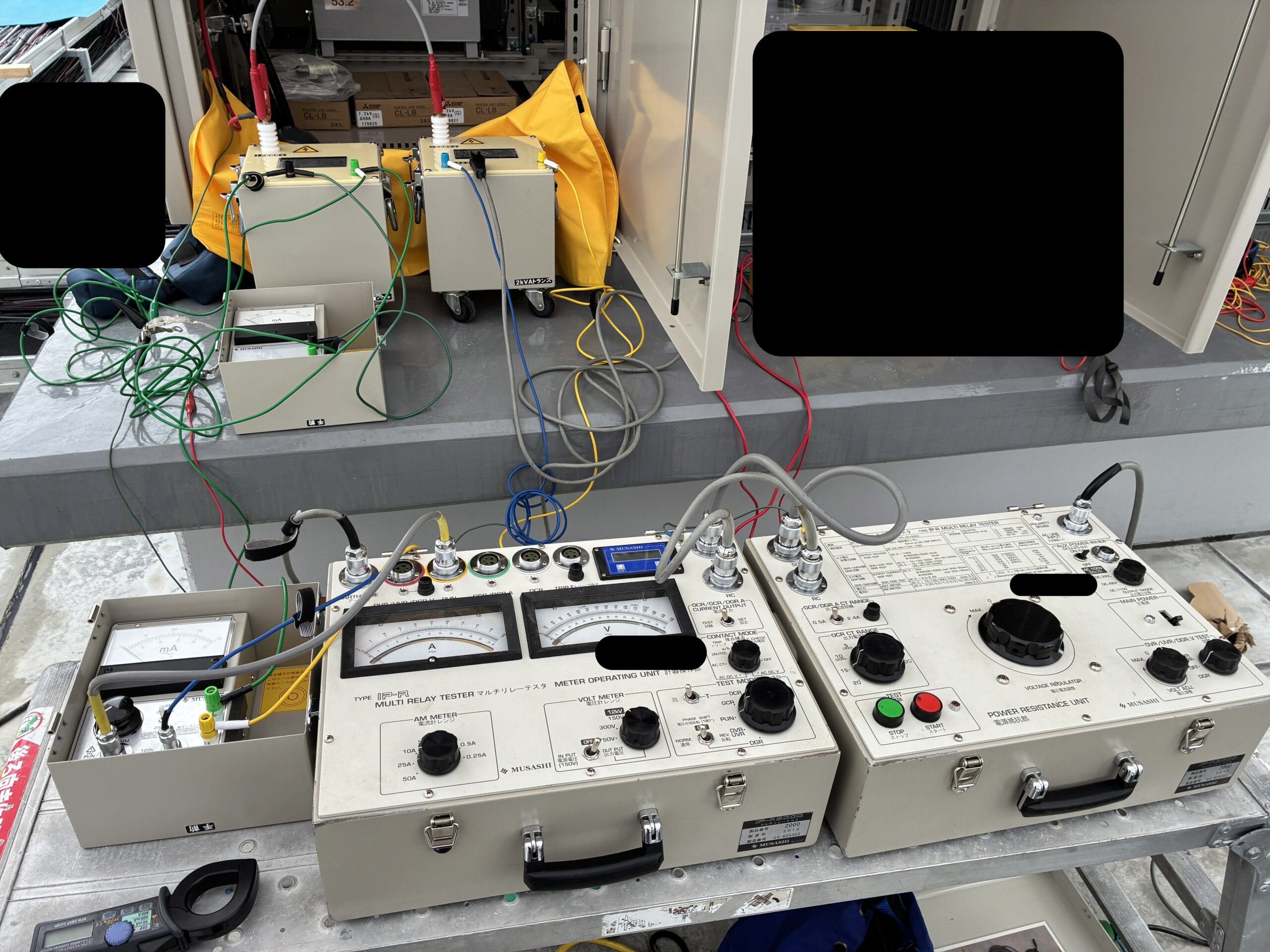 【都内】竣工試験の応援|耐圧試験で充電電流を計算しながら安全に試験を実施