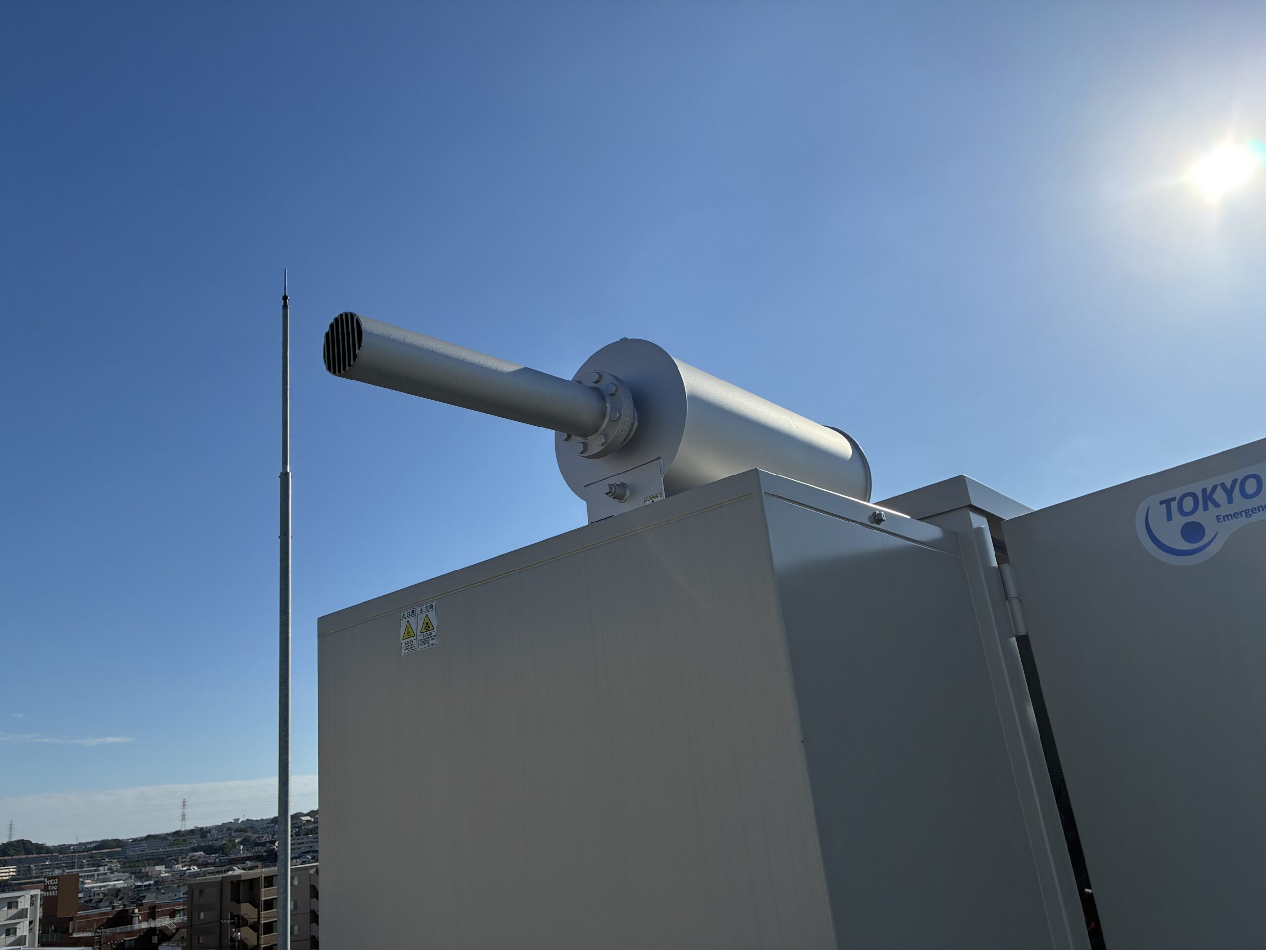 【年次点検】非常用発電機の放熱器温度を測定|入口・出口の温度を記録